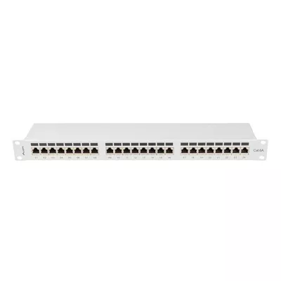Lanberg Patchpanel 24 port 1U KAT6A EK. PPSA-1024-S Szary