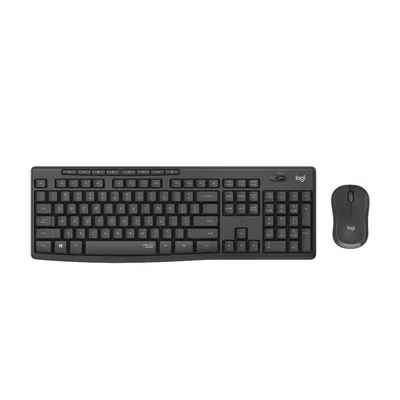 Logitech Klawiatura z myszką MK295 Silent Wireless Combo Graphite 920-00980