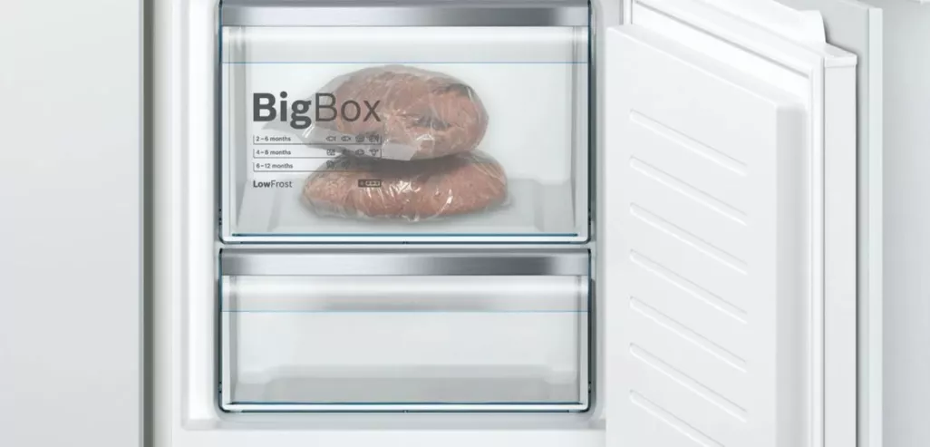 saページ KIS87AFE0 Lodówka z dolnym zamrażalnikiem do zabudowy | BOSCH PL