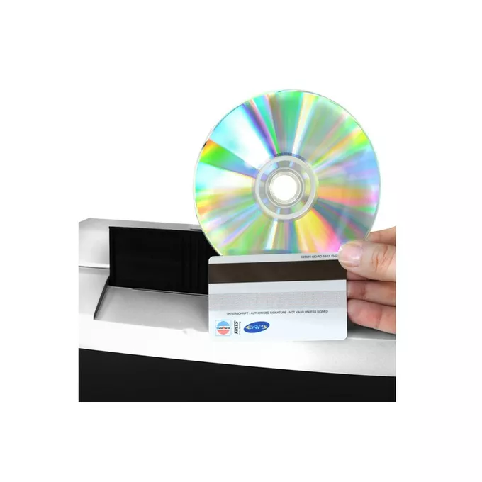 Digitus Niszczarka dokumentów oraz kart kredytowych i płyt CD S7CD max. 7 arkuszy paski DIN P-1 13L