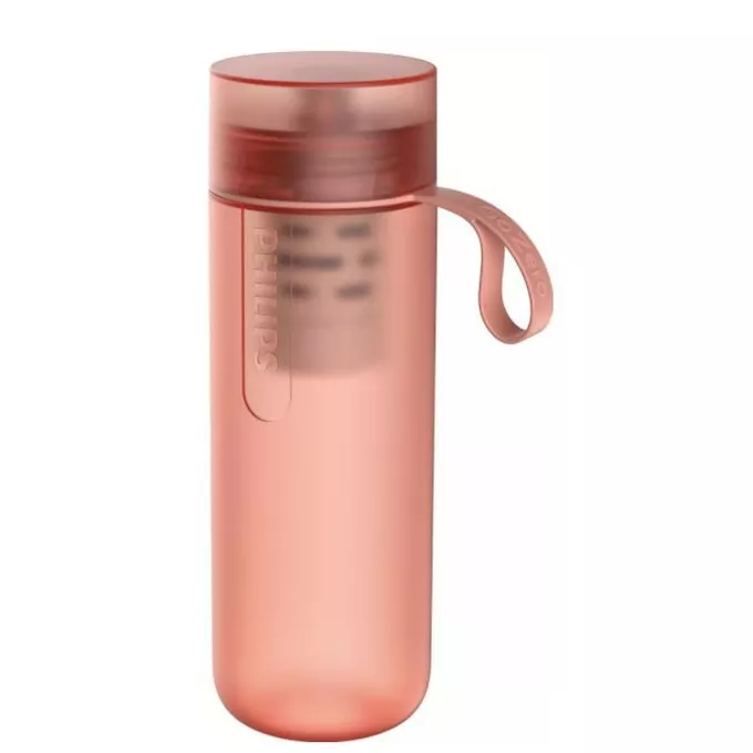 Philips Butelka z filtrem 0.59l czerwono-różowy AWP2712RDR/10