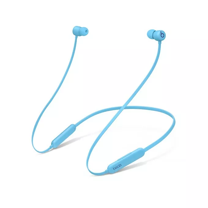 Apple Beats Flex - bezprzewodowe słuchawki douszne zapewniające komfort użytkowania przez cały dzień - Płomienny niebieski