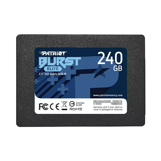 Patriot SSD 240GB Burst Elite 450/320MB/s SATA III 2.5