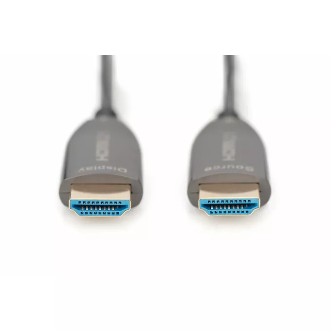 Digitus Kabel połączeniowy hybrydowy AOC HDMI 2.1 Ultra High Speed 8K/60Hz UHD HDMI A/HDMI A M/M 30m Czarny
