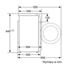 Bosch Pralka otwierana od frontu 7kg 1200 obr./min WAJ2406XPL