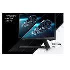 Samsung Monitor 34 cale LC34G55TWWRXEN VA 3440x1440 Ultra WQHD  21:9 format kinowy 1xHDMI/1xDP 1 ms (MPRT) zakrzywiony 165Hz Gaming