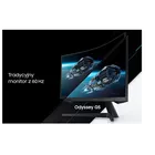 Samsung Monitor 34 cale LC34G55TWWRXEN VA 3440x1440 Ultra WQHD  21:9 format kinowy 1xHDMI/1xDP 1 ms (MPRT) zakrzywiony 165Hz Gaming