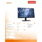 Monitor 23.8 ThinkVision T24i-2L LCD 62B0MAT2EU