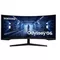 Samsung Monitor 34 cale LC34G55TWWRXEN VA 3440x1440 Ultra WQHD  21:9 format kinowy 1xHDMI/1xDP 1 ms (MPRT) zakrzywiony 165Hz Gaming 2 lata d2d