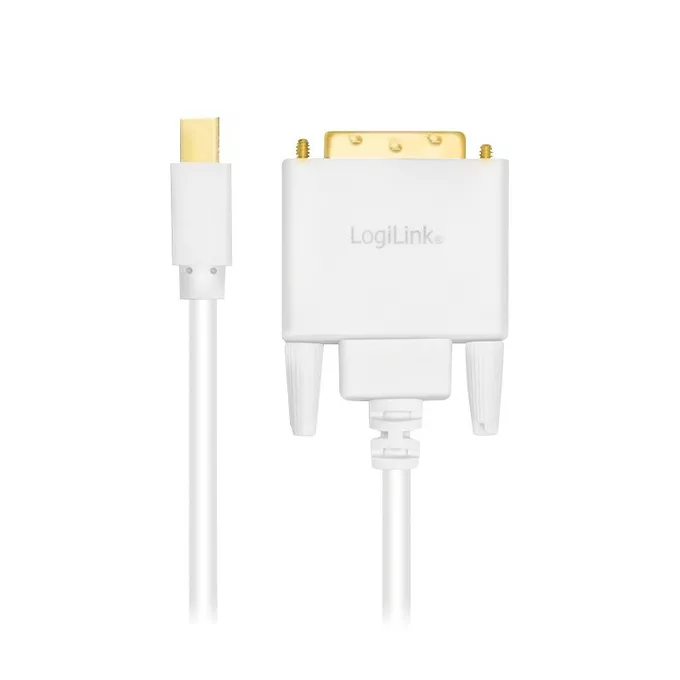 LogiLink Kabel mini Display port do DVI 3m Biały