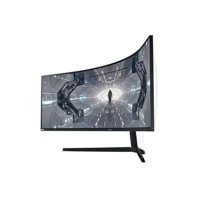 Samsung Monitor 49 cali LC49G95TSSRXEN VA 5120x1440 DQHD 32:9 super szeroki 1xHDMI/2xDP 1 ms (GTG) zakrzywiony HAS 240Hz Gaming