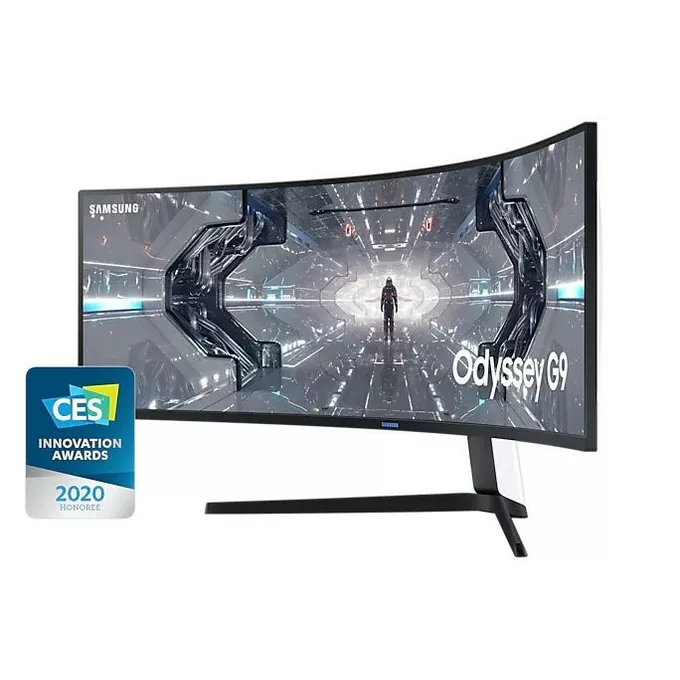 Samsung Monitor 49 cali LC49G95TSSRXEN VA 5120x1440 DQHD 32:9 super szeroki 1xHDMI/2xDP 1 ms (GTG) zakrzywiony HAS 240Hz Gaming