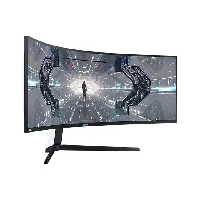Samsung Monitor 49 cali LC49G95TSSRXEN VA 5120x1440 DQHD 32:9 super szeroki 1xHDMI/2xDP 1 ms (GTG) zakrzywiony HAS 240Hz Gaming