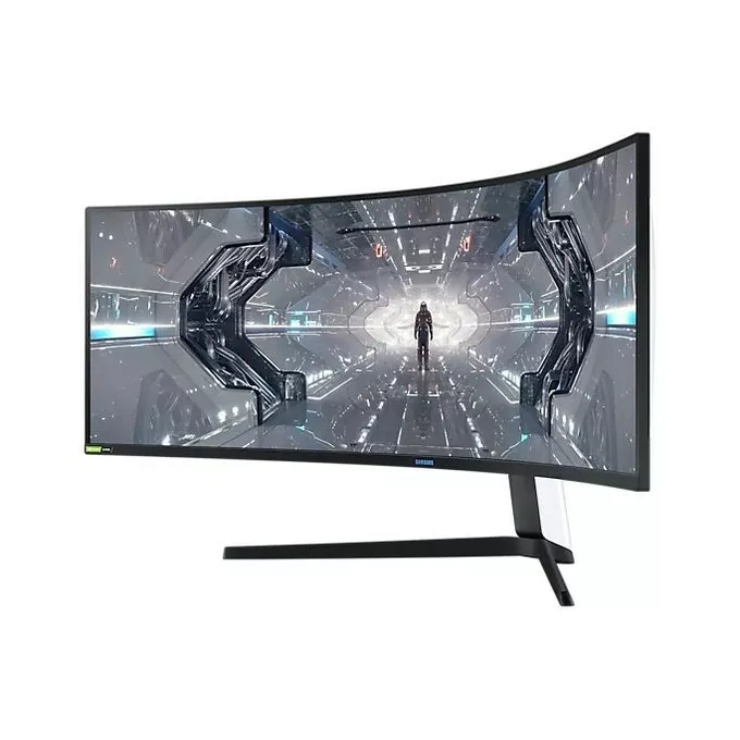 Samsung Monitor 49 cali LC49G95TSSRXEN VA 5120x1440 DQHD 32:9 super szeroki 1xHDMI/2xDP 1 ms (GTG) zakrzywiony HAS 240Hz Gaming