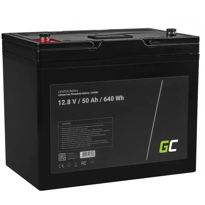 Green Cell Akumulator LiFePO4 12.8V 50Ah