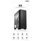 Zalman Obudowa S3 TG ATX Mid Tower PC Case TG fan x3