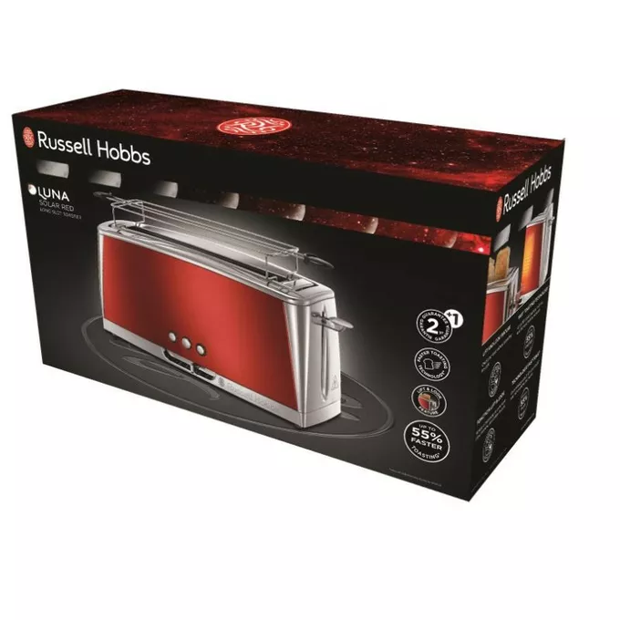 Russell Hobbs Toster Luna Solar Red  23250-56