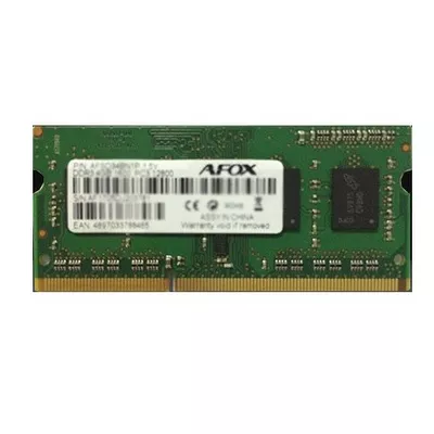 AFOX Pamięć SO-DIMM DDR3 4G 1333Mhz Micron Chip LV 1,35V