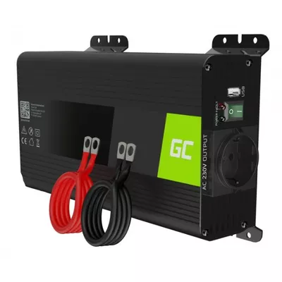 Green Cell Przetwornica napięcia Inwerter 12V 500W/1000W