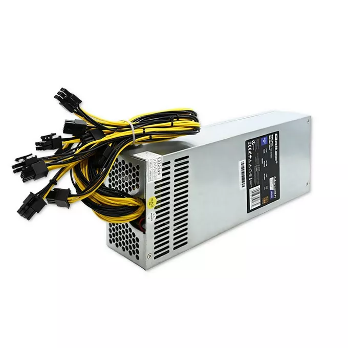 Qoltec Zasilacz PCI-E Smart 1600W | 80 Plus Gold