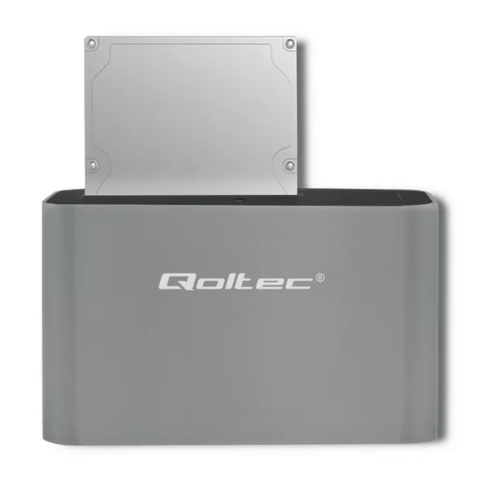 Qoltec Stacja dokująca dysków HDD/SSD | 2.5&quot;/3.5&quot; SATA | USB 3.0
