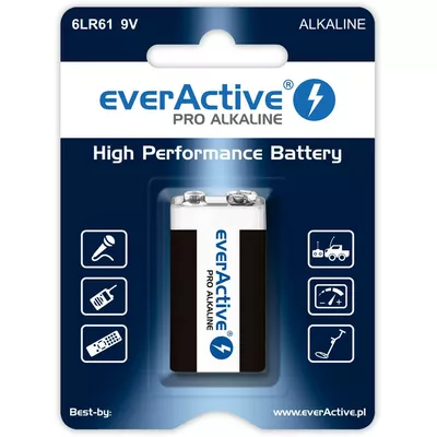 everActive Bateria R9/6LR61 9V blister 1 szt.