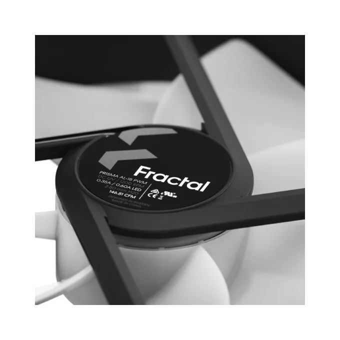 Fractal Design Chłodzenie obudowy FDE Prisma AL-18 ARGB 180mm single pack PWM