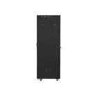 Lanberg Szafa instalacyjna rack stojąca 19 42U 800x800 czarna, drzwi szklane LCD (Flat pack)
