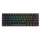 Krux Klawiatura gamingowa - Neo PRO RGB Wireless Gateron Red - mechaniczna