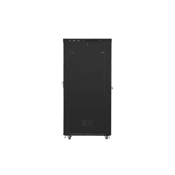 Lanberg Szafa instalacyjna rack stojąca 19 42U 800x1200 czarna, drzwi szklane LCD (Flat pack)