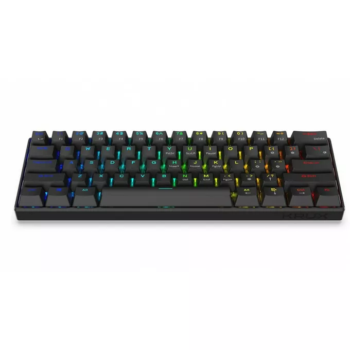 Krux Klawiatura gamingowa - Neo PRO RGB Wireless Gateron Red - mechaniczna