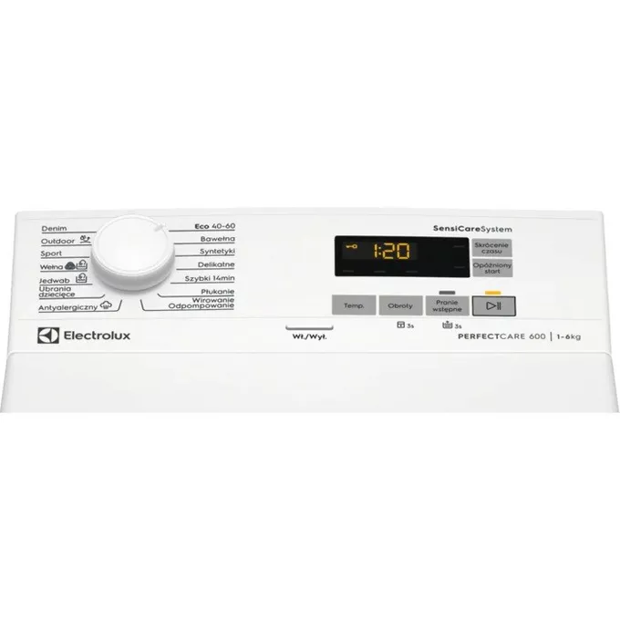 Electrolux Pralka top PerfectCare 600 EW6TN15061P