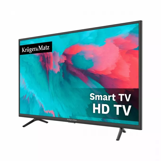 Kruger &amp; Matz Telewizor HD smart DVB-T2/S2 H.265