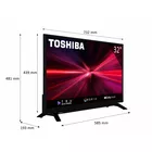 Toshiba Telewizor LED 32 cale 32L2163DG