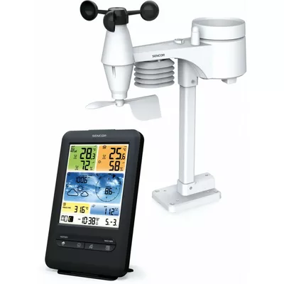 Sencor Pofesjonalna stacja pogody z Wifi SWS 9898 WiFI czujnik 5w1
