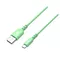TB Kabel USB-USB C 2m silikonowy zielony Quick Charge