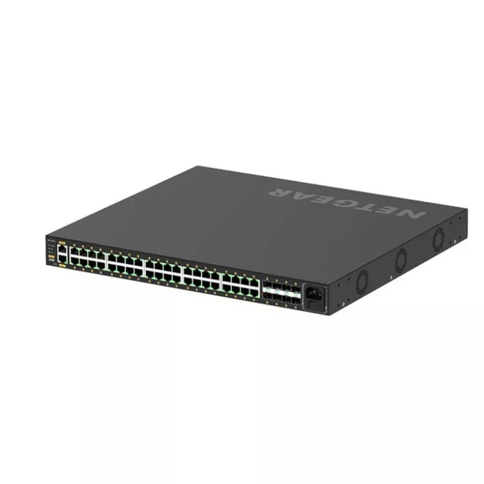 Netgear Przełącznik zarządzalny M4250-40G8F-POE+ Switch AV GSM4248P 40xPoE+ 8xSFP