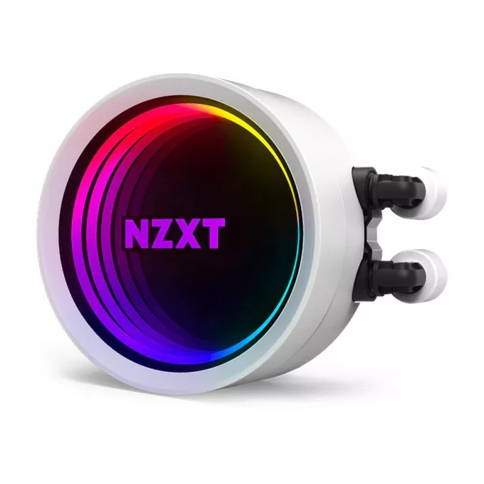 NZXT Chłodzenie wodne Kraken X53 white 240mm RGB podświetlane wentylatory i pompa