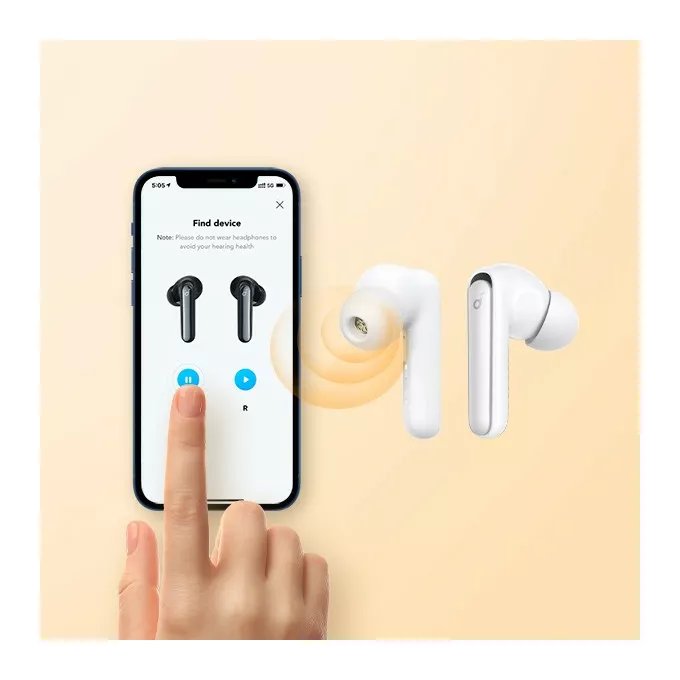 Anker Słuchawki bezprzewodowe Life Note 3 białe