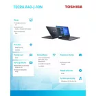 Toshiba Notebook Dynabook TECRA A40-J-10N W10PRO i5-1135G7/8/512/Integ/14''/1 year EMEA Standard 3Y Gold On-site Europe