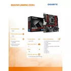 Gigabyte Płyta główna B660M GAMING DDR4 s1700 2DDR4 DP/HDMI M.2 mATX