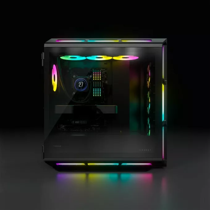 Corsair Obudowa 5000T TG RGB Mid Tower ATX czarna