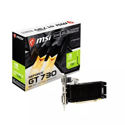 MSI Karta graficzna GeForce GT730 2GB DDR3 64BIT DVI/HDMI