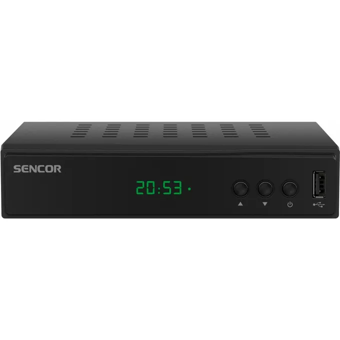 Sencor Tuner, Decoder DVB-T2 HEVC do odbioru telewizii nowy standard