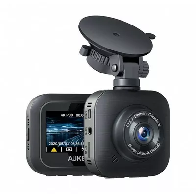 AUKEY DRS1 kamera samochodowa Rejestrator 4K | 3840x2160@30p | 170° | microSD | 2&quot; LED
