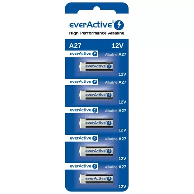 everActive Baterie alkaliczne 27A 12V blister 5 szt.