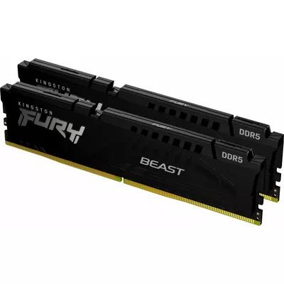 Kingston Pamięć DDR5 Fury Beast Black 16GB(2*8GB)/6000 CL40