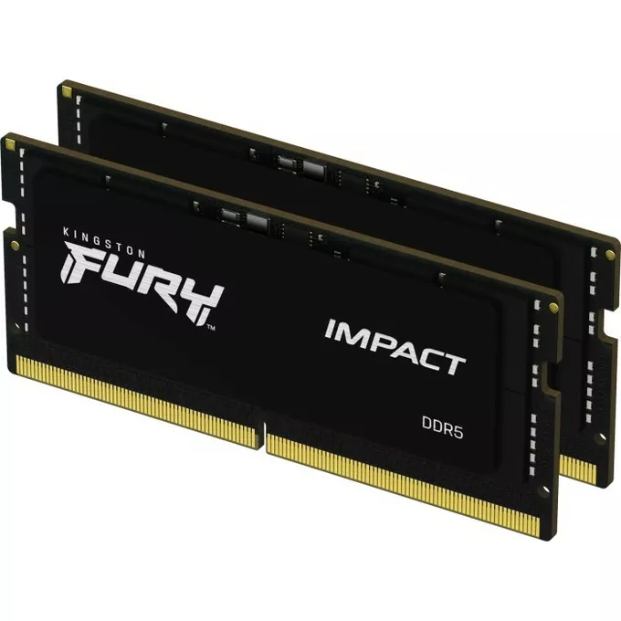 Kingston Pamięć DDR5 SODIMM Fury Impact 16GB(2* 8GB)/4800 CL38