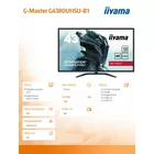 IIYAMA Monitor 43 cale G4380UHSU-B1 4K, VA, 2xHDMI, DP, 0,4ms, 550cd/m2, USB3.0