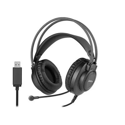 A4 Tech Słuchawki FStyle FH200U (USB) czarne